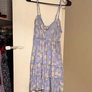 Rue21 Blue and Yellow Floral Dress